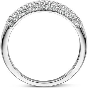Gerhodineerd Zilver Ring Met Zirkonia 1336938