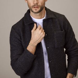 14K geelgoud armband gourmette 6-zijdes geslepen 7 mm 4028674