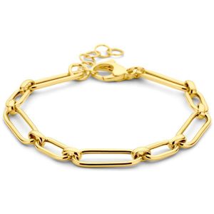 Zilver Verguld - Armband - Geel - 6,0 mm - 17 + 2 cm - 3 Micron