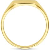 Gouden Zegelring - 14k - Vingerafdrukring