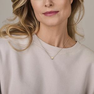 Collier - Hartje - 14K Geelgoud - 42-45 Cm - Gepolijst