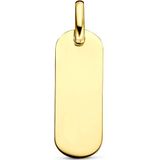 14K geelgouden hanger 23 mm - 4034052