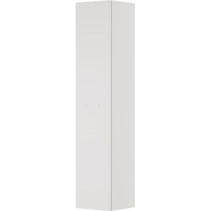 Ink Hoge Kast Links 1 Deur Met Grepen Gelakt - Hoogglans Wit - 350x350x1690 Mm (bxdxh) - Badkamermeubels - Kolom- En Zijkasten - Hoge Kasten