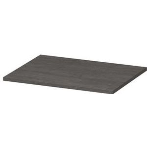 Ink Topdeck 45 Afdekplaat t.b.v. onderkast hout decor - Oer grijs - 600x450x20 mm (bxdxh)