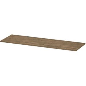 Ink Topdeck 45 Afdekplaat t.b.v. onderkast hout decor - Naturel eiken - 1400x450x20 mm (bxdxh)