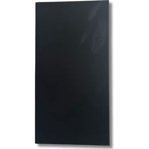 INK - Badkamerkast - Zwart - MDF - Greeploos - 1 Deur - 35x35x169cm
