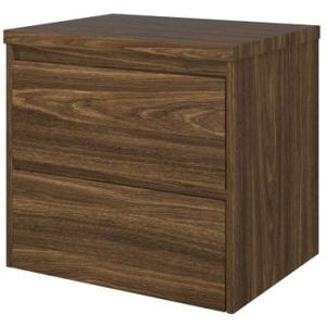 Proline Top badkamermeubelset - 60x46x55.2cm - wastafelblad - symmetrisch - MFC Cabana oak 1817243