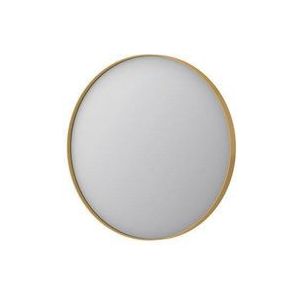 INK - SP15 - Spiegel - Rond - Verzonken Aluminium Kader - Mat Goud