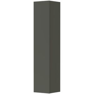 Ink Hoge kast 1 deur greeploos gelakt - Mat beton groen - 360x370x1690 mm (bxdxh)