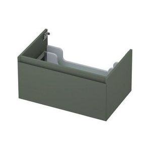 Ink onderkast - houten keerlijst - 1 lade - Mat beton groen - 70x45cm