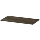 Ink Fineer Afdekplaat Tbv Onderkast Fineer - Charcoal - 900x450x20 Mm (bxdxh) - Badkamermeubels - Wastafelbladen - 8718835089023