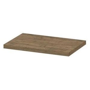 Ink Topdeck Afdekplaat t.b.v. onderkast hout decor 35mm dik - Naturel eiken - 700x450x35 mm (bxdxh)