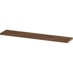 INK - 35d Wandplank - Noten - 180x35x3.5cm - Voorzijde Afgekant