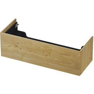 INK P2O Wastafelonderkast - 120x45x37.6cm - 1 lade - push 2 open - recht opdekfront - MDF Fineer Natur 1259776