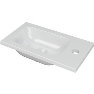 INK Enter Fontein - 40x22x1.6cm - 1 kraangat - porselein wit glans 3404366