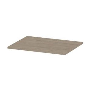 Ink Topdeck 45 Afdekplaat T.b.v. Onderkast Hout Decor Ivoor Eiken 600x450x20mm (bxdxh) - Badkamermeubels - Wastafelbladen - 8718835156428