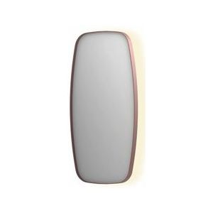 Ink SP30 Spiegel 40x80cm - Indirecte LED Verlichting Rondom, Geborsteld Koper - Glas - Rechthoekig - Spiegels - Badkamerspiegels - 8718835162962
