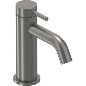 IVY Bond Wastafelmengkraan - opbouw - laag - coldstart - Geborsteld metal black PVD 6100106