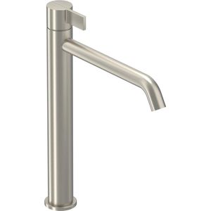Wastafelkraan IVY Pact Model L Coldstart Geborsteld Nickel PVD