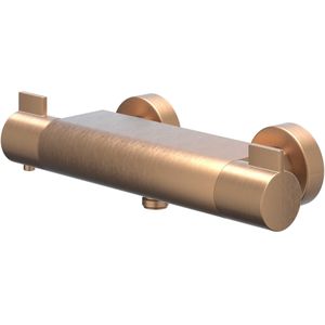 IVY Pact Thermostatische Douchekraan - opbouw - Cooltouch - Geborsteld mat koper PVD 6202005