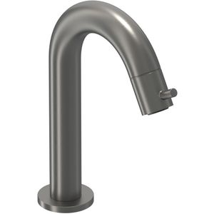Fonteinkraan ivy bond gebogen staand model s geborsteld metal black pvd