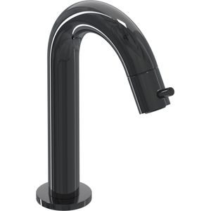 IVY Bond Fonteinkraan Gebogen - Zwart Chroom PVD - Messing - Kranen - Fonteinkranen - Opbouw Fonteinkranen - 8718835178192