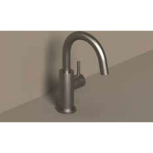 IVY Bond Fonteinkraan - opbouw - middelhoog - draaibare uitloop - Mat zwart PED 6401152