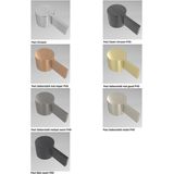IVY Pact Fonteinkraan - gebogen - opbouw - laag - Zwart chroom PVD 6402057