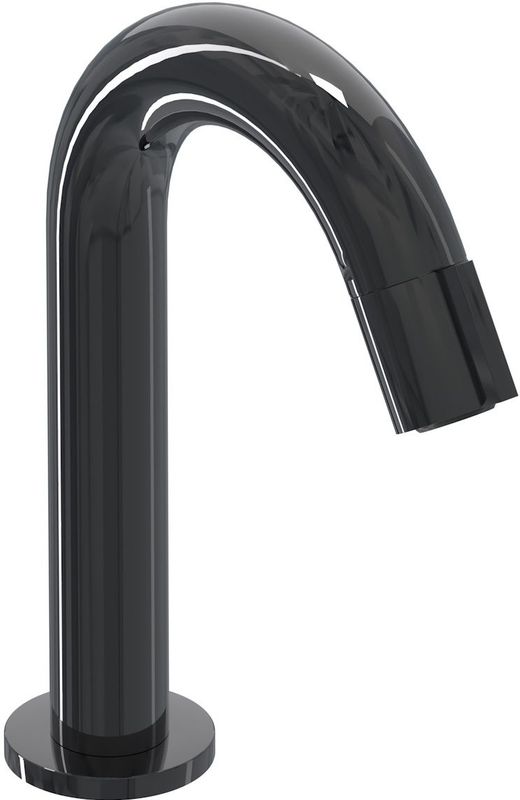 IVY Pact Fonteinkraan - gebogen - opbouw - laag - Zwart chroom PVD 6402057