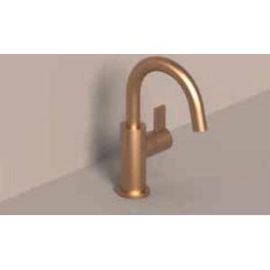 Fonteinkraan ivy pact staand draaibare uitloop geborsteld metal black pvd