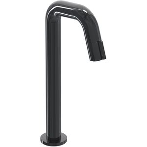 IVY Pact Fonteinkraan Contour Verhoogd - Model L - Zwart Chroom PVD - Messing - Kranen - Fonteinkranen - Opbouw Fonteinkranen - 8718835178963