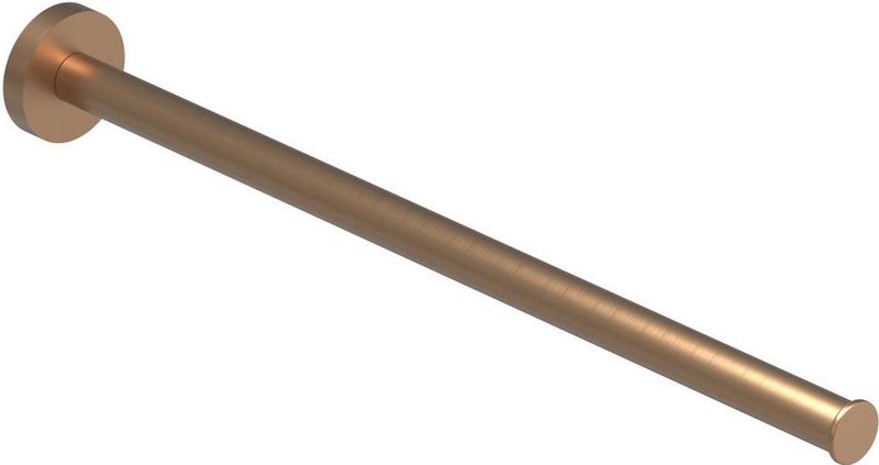 IVY Handdoekrek - Enkel - 38cm - Geborsteld Mat Koper PVD