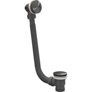 IVY Badoverloop - Vulcombinatie - RVS316 - Geborsteld Carbon Black PVD