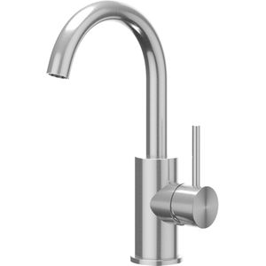 Wastafelkraan IVY Concord Draaibare Uitloop Coldstart Geborsteld RVS316