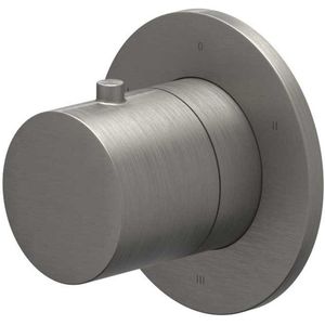 Afbouwdeel ivy bond 3-weg stop-omstel symmetry met rond rozet geborsteld metal black pvd