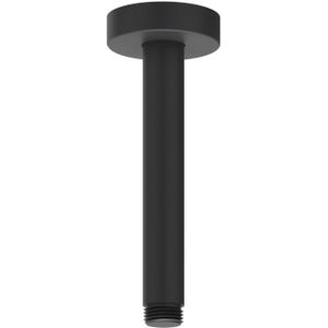 Plafondbuis ivy 15 cm 1/2 mat zwart ped
