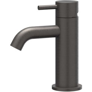 Wastafelkraan IVY Concord Model S Coldstart RVS316 Geborsteld Carbon Black PVD