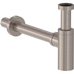 May Designsifon - Geborsteld Nickel PVD - Messing - 8718835383152 - Wastafels - Sifons