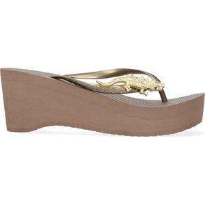 Uzurii - Switch High Heel - Pantoffels - Taupe - Luxe
