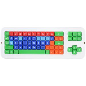 Clevy Toetsenbord - Grote toetsen, kleurrijk en zeer stevig