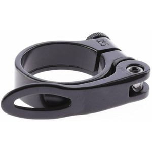 M-wave Zadelpenklem Met Snelspanner 34,9 Mm Aluminium Zwart