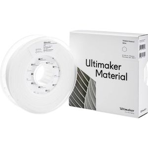 UltiMaker TPU - M0369 White 750 - 215194 Ultimaker Filament TPU Semiflexibel 2.85 mm 750 g Wit 1 stuk(s)