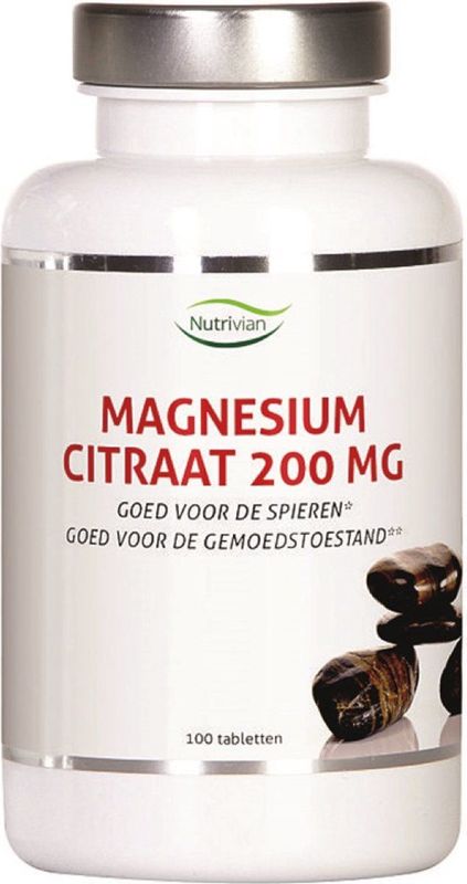 NUTRIVIAN MAGNES CITR 200MG