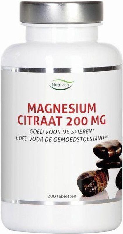 NUTRIVIAN MAGNES CITR 200MG