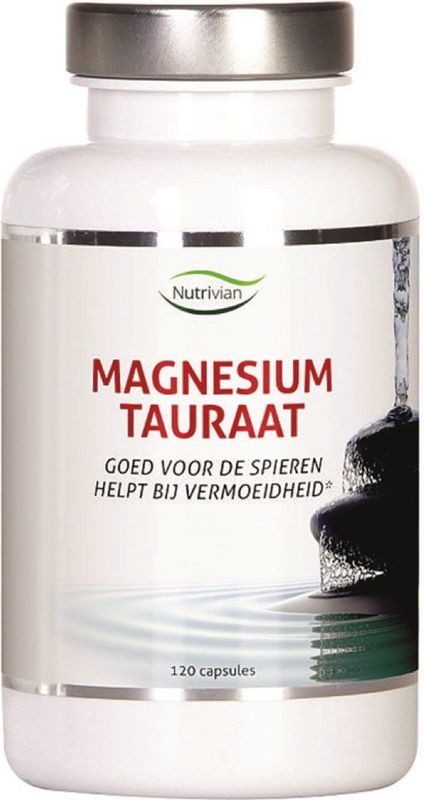 Nutrivian - Magnesium Tauraat - Capsules - 60 Stuks