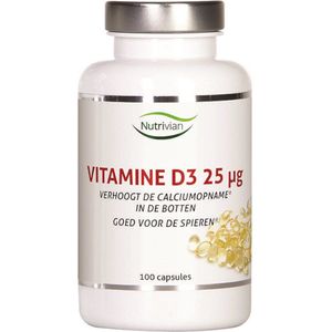NUTRIVIAN VIT D3 25MCG