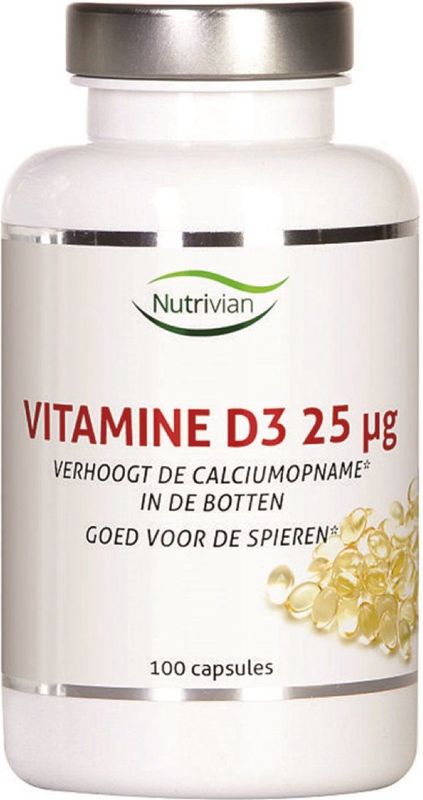 NUTRIVIAN VIT D3 25MCG