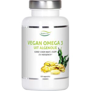 Nutrivian Vegan omega 3 uit algenolie 60 capsules