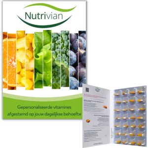 Nutrivian Persoonlijke 4 weken kuur weerstand 112 tabletten