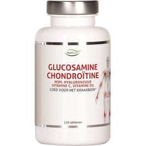 Nutrivian - Glucosamine Chondroïtine Tabletten - 200 Stuks - Voedingssupplement